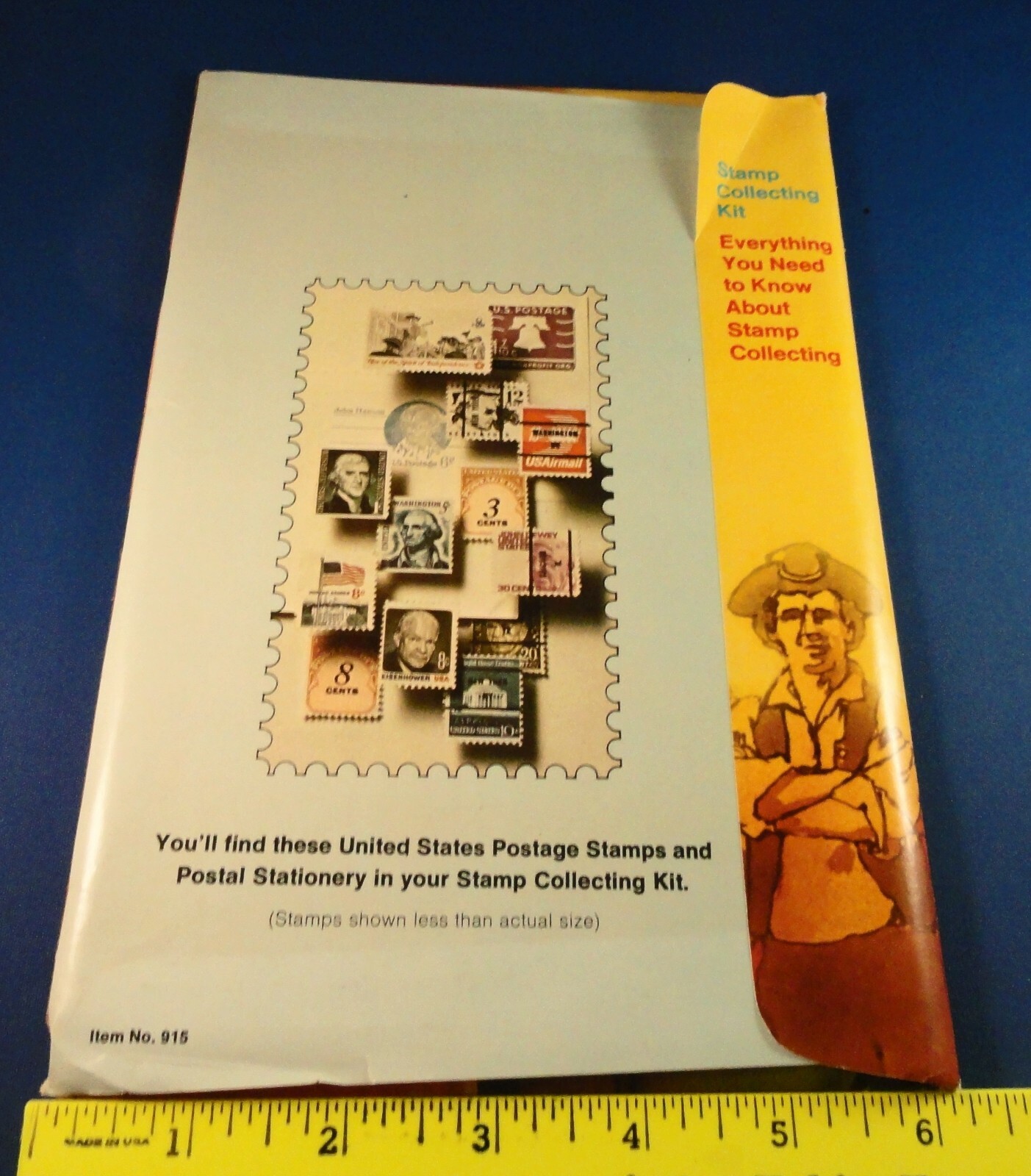 SIX Official USPS Stamp Collecting Kits (5) 1st Edition & (1) 2nd