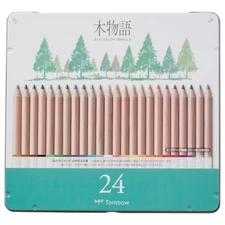 Tombow pencil color pencil S Kimonogatari 24color can CB-RS24C