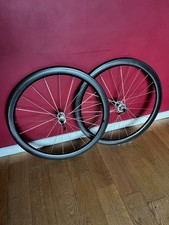 Wheelsmith Aero Dimpled Wheelset With Chris King R45 Hubs. Campagnolo Free hub