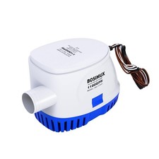 1100gph Automatic Bilge Pump 12V Submersible Boat Bilge Water Pump Auto with ...