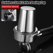 Stainless Steel Espresso Dosing Cup 51/58mm Portafilter Powder Feeder