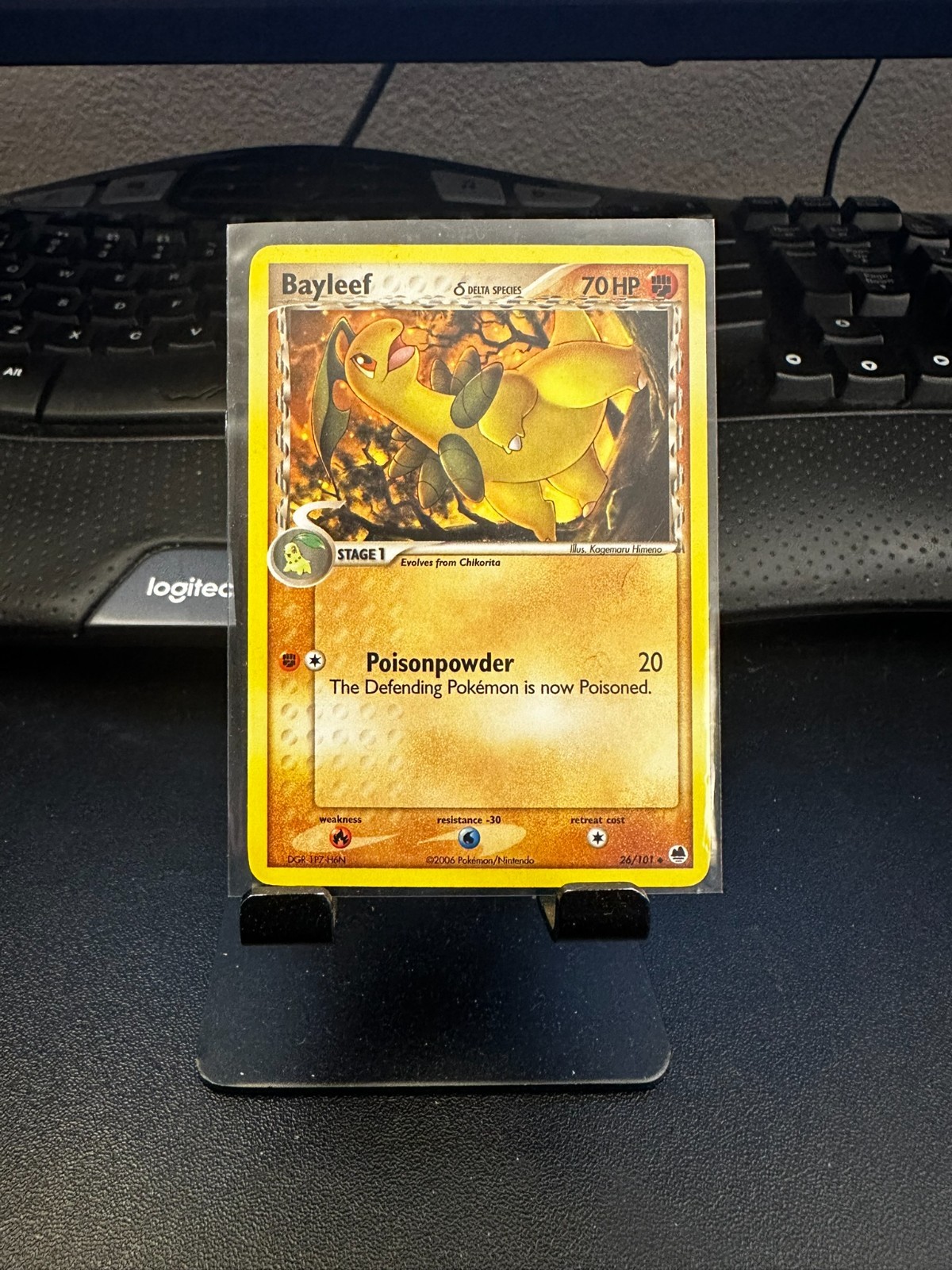 Bayleef (Delta Species) 26/101 Dragon Frontiers Uncommon LP