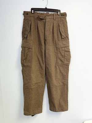 Vintage 60s German Military Wool Cargo Pants G. Lamparter Vintage 60s German Military Wool Cargo Pants G. Lamparter