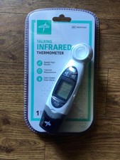 MEDLINE TALKING INFRARED THERMOMETER Ear Forehead Or Target - NEW SEALED