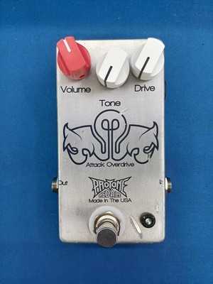 PROTONE Misha Mansoor Attack Overdrive Guitar Pedal Used with Scratches Missing