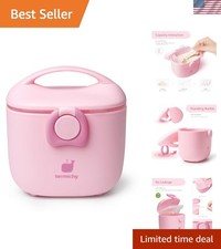 Travel-Friendly Milk Powder Dispenser with Scoop - 250g, Perfect for Parents