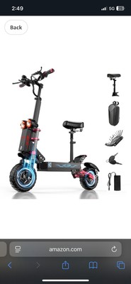 hloie electric scooter 5600 Watts 50 MPH