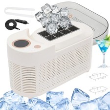 Tragbar Eiswürfelmaschine 120W 12V Schnellk�...