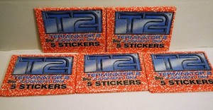 Topps T2 Judgement Day Trading Cards five packs