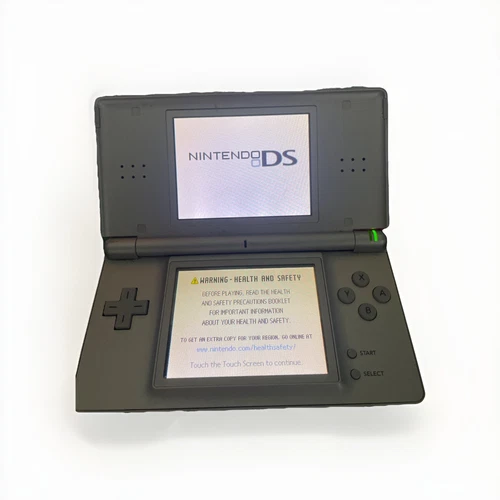 Nintendo DS Lite USG-001 Handheld Video Gaming Console Silver