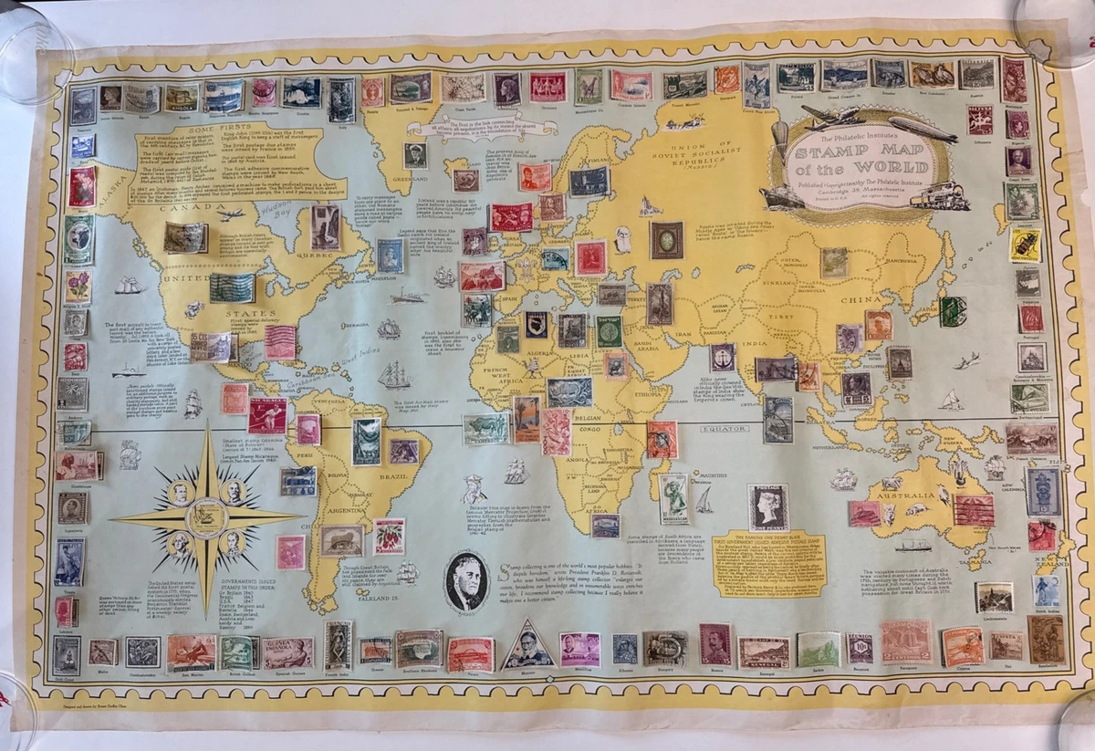 1950-1959 日期范围古董世界地图、地图册| eBay