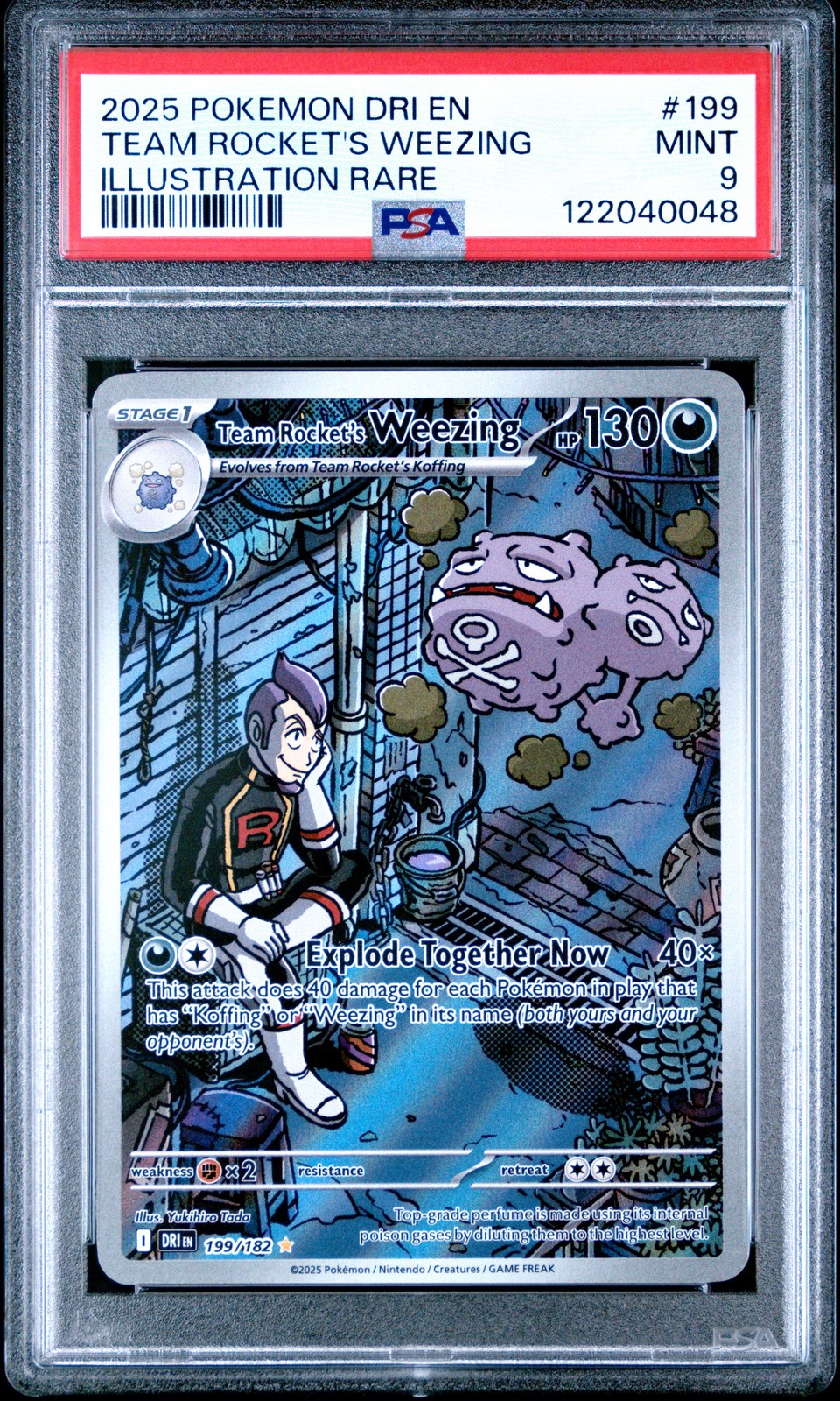 Team Rocket's Weezing #199