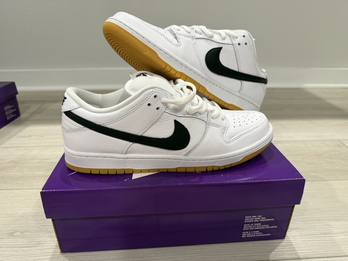 Size 13 - Nike SB Dunk Low White Gum for sale online | eBay