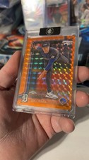 Topps 2025 Chrome Tarik Skubal Orange Geometric Refractor #258 16/25 Tigers