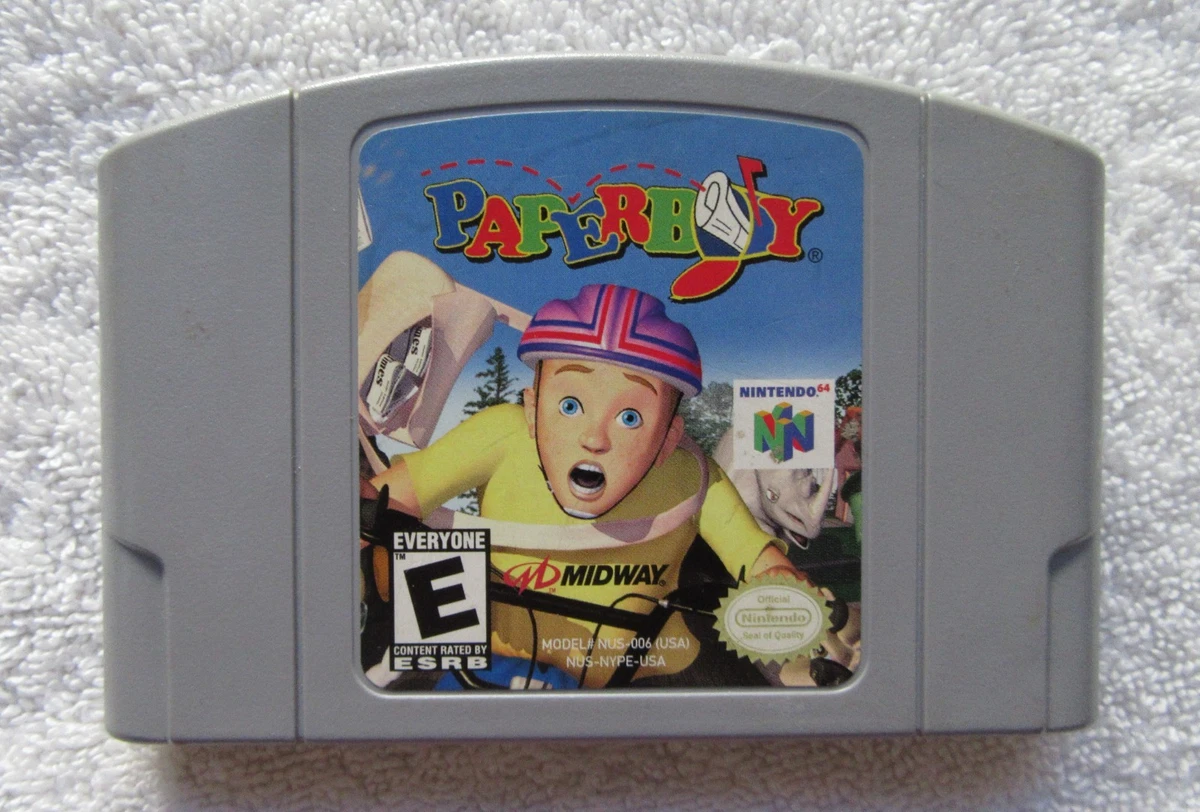 N64★PAPER BOY 海外版 Nintendo 64 Paperboy Rating E-Everyone Video Games for sale | eBay
