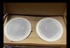 Mr Steam MS White Music Therapy 5 1/2" Round Speakers - Open Box