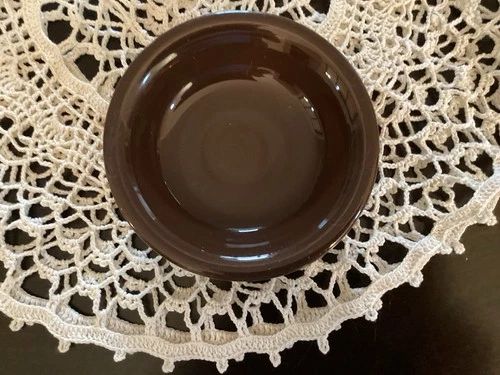 Fiesta Chocolate Brown Berry/Dessert Bowl