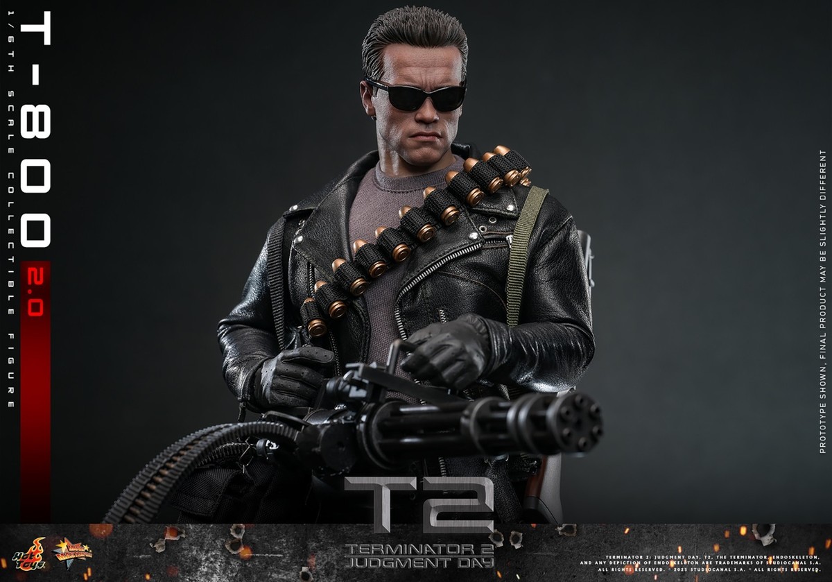 Hot Toys Terminator 2 Judgment Day T-800 2.0 Version 1/6 Figure
