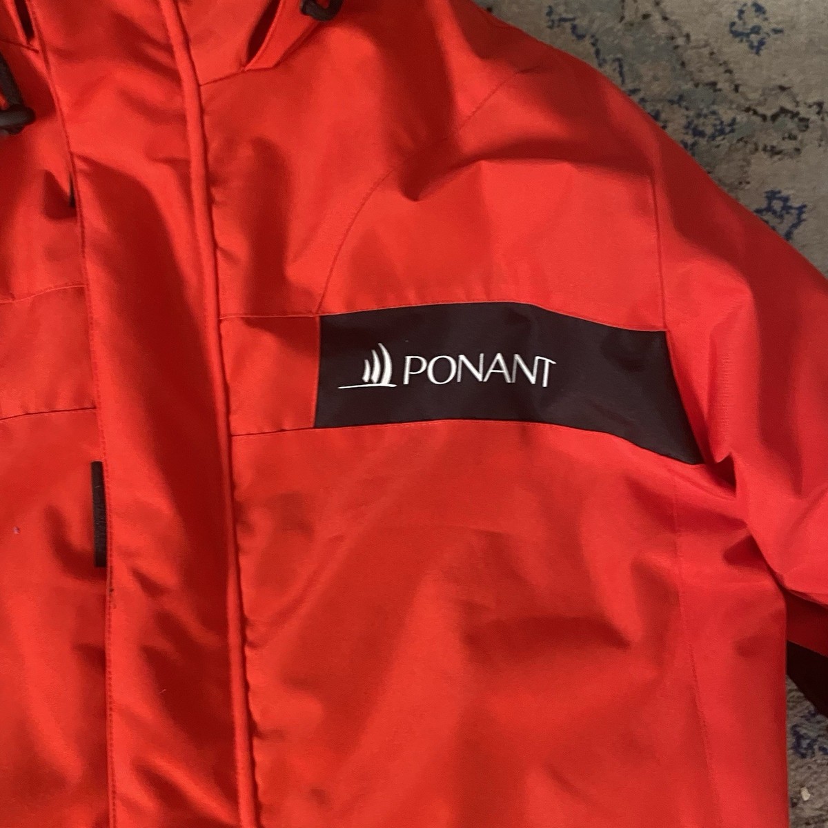 PONANT 88 Jacket Men's Large Red Antarctica Polar Expedition
