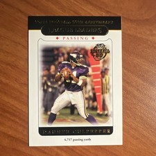 Topps 2005 Daunte Culpepper #312 League Leaders Minnesota Vikings Card