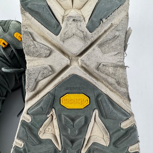 Hoka One One Schuhe Herren 13D Grün M Anacapa Mid GTX Vibram mit Ritschhilfe Einlegesohlen - Bild 18 von 23