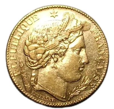👑 ✨️Pièce de 10 francs or Cérès IIIème République 1899 A ⚖️ 3.22g✨ 👑 - Photo 1/2