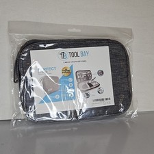 TOOL BAY Travel Electronics Organizer Case Cable Organizer Bag Choose your Color