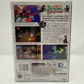 Blazing Dragons Sega Saturn Video Game Monty Python Voices Registration Card