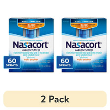 Nasacort Allergy 24 HR NON-DROWSY RELIEF 60 Spray Original Prescription Strength