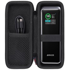 khanka Hard Case for Anker Prime Power Bank 27650mAh 250W, Black