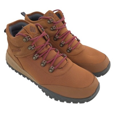 Columbia Fairbanks Mid Boots Mens 11 Tan Waterproof Hiking Omni-Tech Cushion NEW