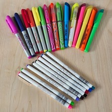 Lot Of Pens Markers Highlighters Crafting Writing Journaling