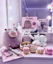 Pusheen Collectible Set 5 plushies, game, funko pop, journal  other items 