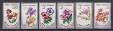 12. Romania 1986 Flowers