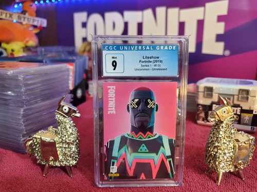 Liteshow Prototype CGC 9 USA - 2019 Panini Fortnite Series 1