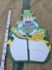Vintage Leprechaun Pot of Gold Honeycomb Tissue Beistle St Patrick's Decoration  — photo 9