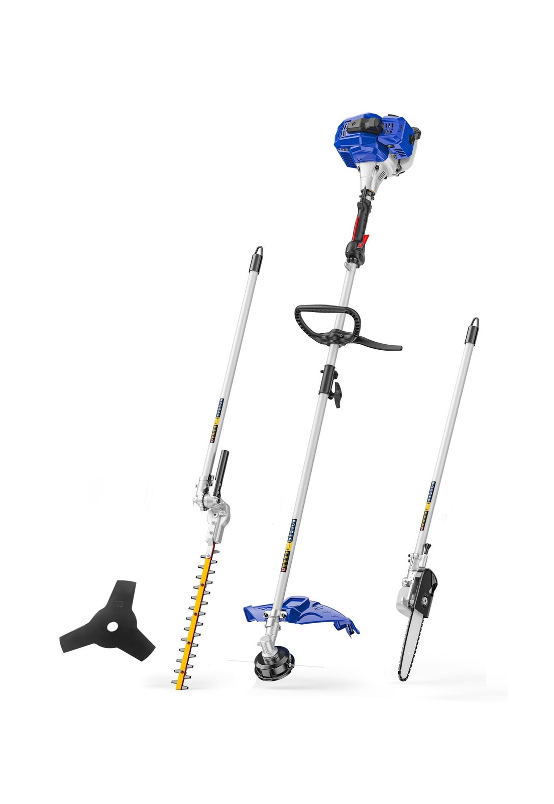WILD BADGER POWER 26cc Weed Wacker Gas Powered, String Trimmer/Edger, Pole Sa...