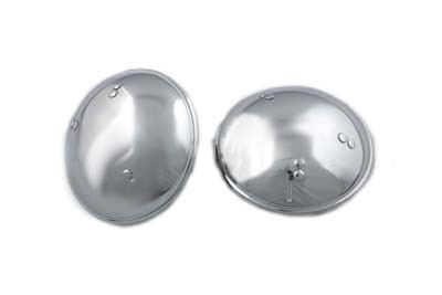 Hub Caps Set Raw for Harley-Davidson