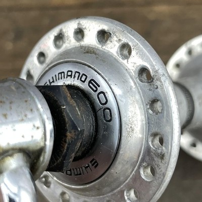 Vintage Shimano 600 Front Hub HB-6207 36h Quick Release Sealed
