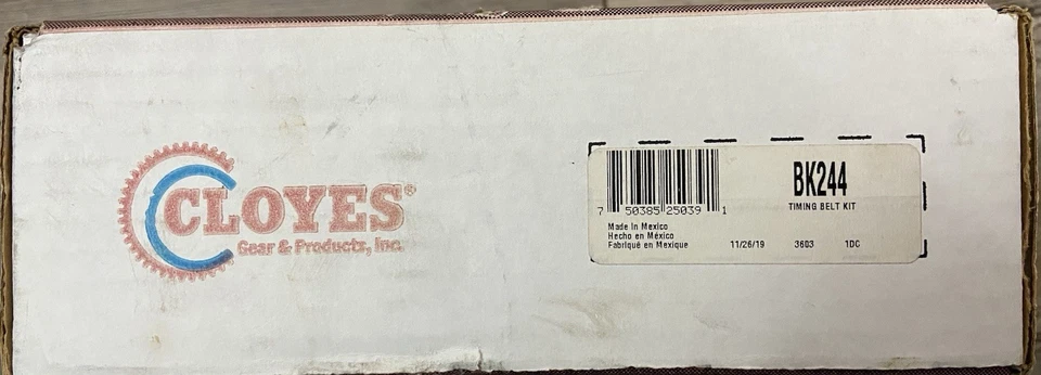 Комплект цепи ГРМ 1998-2002 Honda Accord 2,3 л VTECH Cloyes BK244 - Изображение 3 из 3