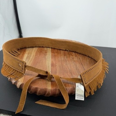 A&F suede fringe cinch belt Abercrombie & Fitch Suede Belts for Women for sale | eBay main image 2