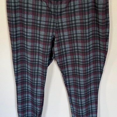 Cooper and Ella Plaid Pants XL