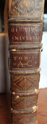 Dictionnaire Universel de TREVOUX-1732- In Folio-TOME 1 - Photo 1/4