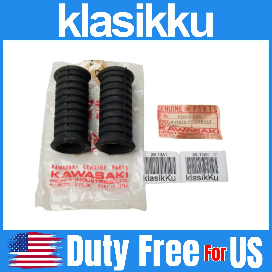 Motorcycle Foot Pegs & Pedal Pads for Kawasaki KZ200A for sale | eBay