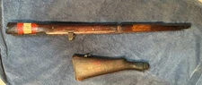 Lee Enfield SMLE No1 Mk3 MKIII Wood Fore end Stock Parts Kit w/ Rear Sight Protr