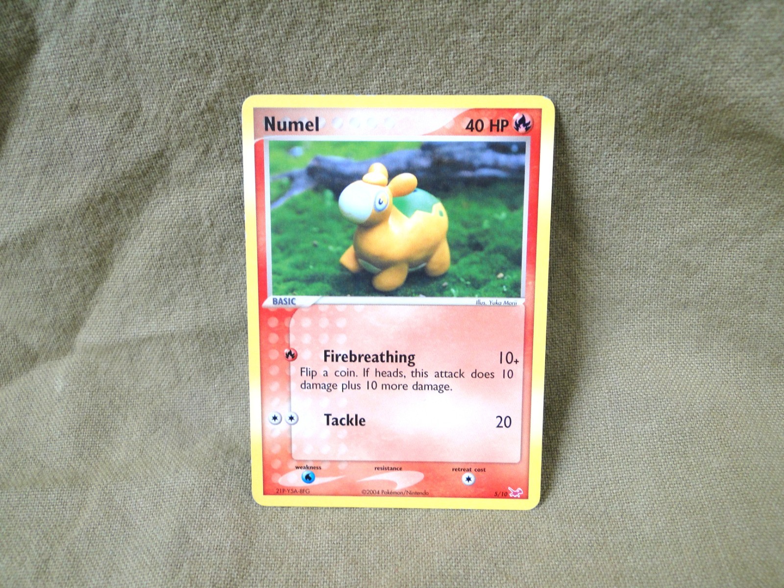 Pokemon Trading Card - Latias Trainer Kit: Numel 5/10