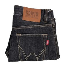 Edwin Mens 506 Slim Straight Stretchy Cropped Jeans Size 27 VGC Hemmed JKB9