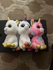 Ty Beanie Babies Harmonie Unicorn Plush Soft Toy