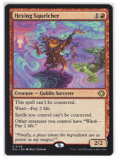 MTG Hexing Squelcher Lorwyn Eclipsed ECL #145 rare NM *BOOM*!