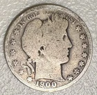 1900-O Barber Half Dollar 90% Silver NO RESERVE!!
